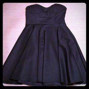 Blaque label strapless evening dress